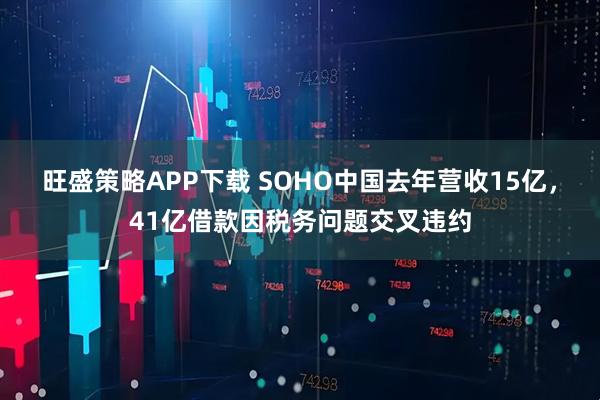 旺盛策略APP下载 SOHO中国去年营收15亿，41亿借款因税务问题交叉违约