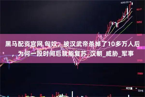 黑马配资官网 匈奴，被汉武帝杀掉了10多万人后，为何一段时间后就能复苏_汉朝_威胁_军事